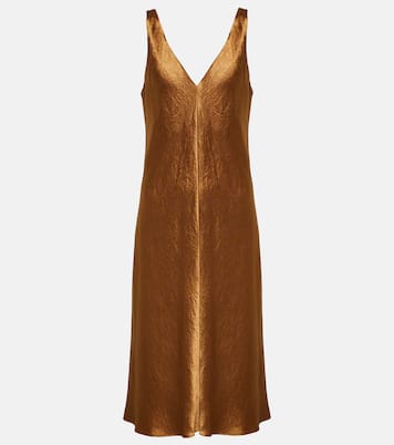 Satin slip dress | Vince