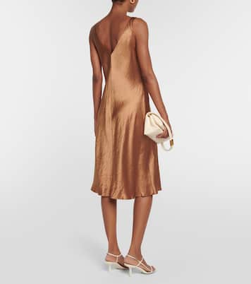 Satin slip dress | Vince