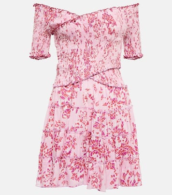 Soledad printed minidress | Poupette St Barth