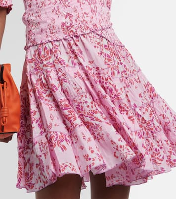Soledad printed minidress | Poupette St Barth