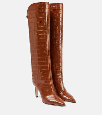 Botas altas Alizze 85 de piel | Jimmy Choo