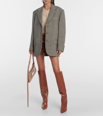 Botas altas Alizze 85 de piel | Jimmy Choo