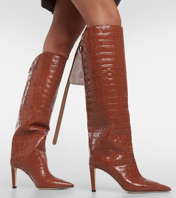Botas altas Alizze 85 de piel | Jimmy Choo