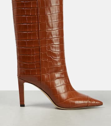 Botas altas Alizze 85 de piel | Jimmy Choo