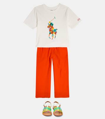 Pantalon en coton | Polo Ralph Lauren Kids