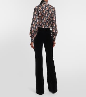 Pantaloni flared in velluto di cotone | Etro