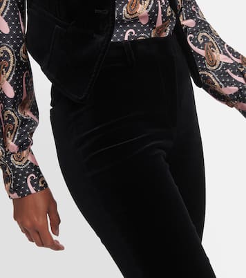 Pantaloni flared in velluto di cotone | Etro