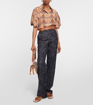 Bedruckte Bluse aus Seide | Etro