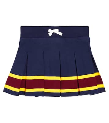 Falda en mezcla de algodón plisada | Polo Ralph Lauren Kids