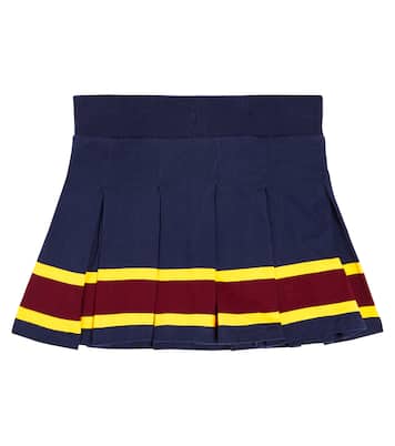 Falda en mezcla de algodón plisada | Polo Ralph Lauren Kids