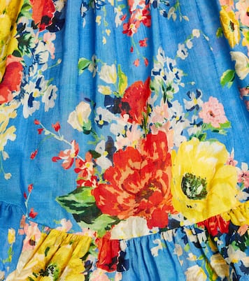 Bedrucktes Kleid Alight aus Baumwolle | Zimmermann Kids
