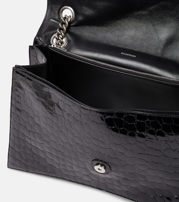 Schultertasche Crush Large aus Leder | Balenciaga
