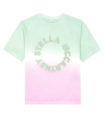 Camiseta de jersey de algodón tie-dye | Stella McCartney Kids