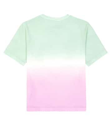 Camiseta de jersey de algodón tie-dye | Stella McCartney Kids