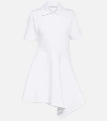 Vestido corto asimétrico de punto | JW Anderson