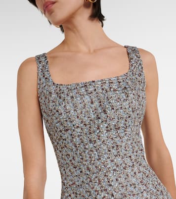 Delphine tweed minidress | Veronica Beard