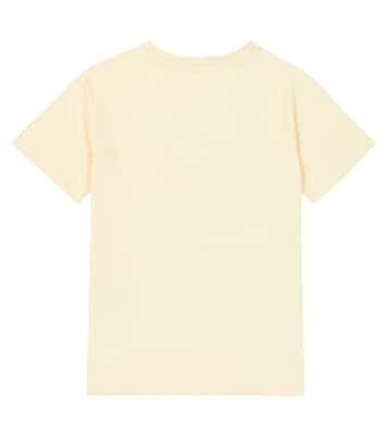 Camiseta de jersey de algodón con logo | Balmain Kids