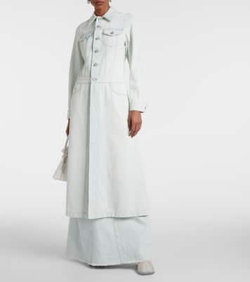 Mantel aus Denim | MM6 Maison Margiela