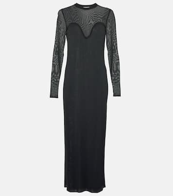 Abito lungo con mesh | Nina Ricci
