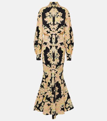 Robe chemise longue en coton mélangé | Etro