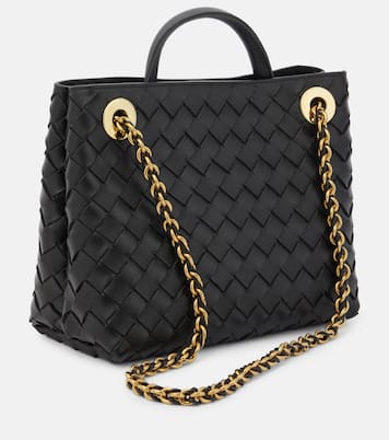 Andiamo Chain Small leather tote bag | Bottega Veneta