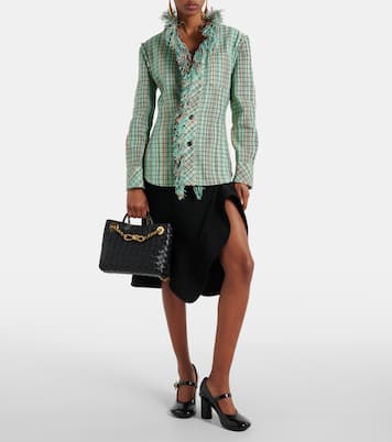 Andiamo Chain Small leather tote bag | Bottega Veneta