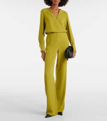 Pantaloni regular Medusa in lana | Max Mara