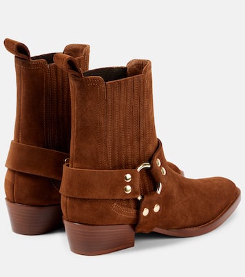 Botas biker Helena de ante | Paris Texas