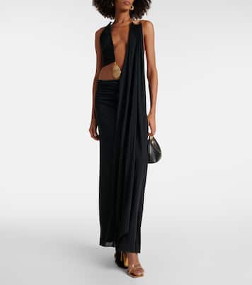 Robe longue à ornements | Christopher Esber