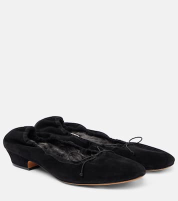 Awar suede ballet flats | The Row