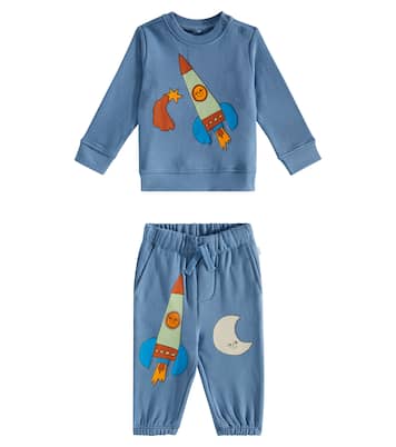 Bebé - chándal de algodón estampado | Stella McCartney Kids