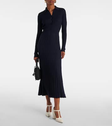 Abito midi Ardor in seta e cashmere | Gabriela Hearst
