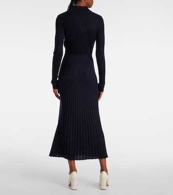 Abito midi Ardor in seta e cashmere | Gabriela Hearst