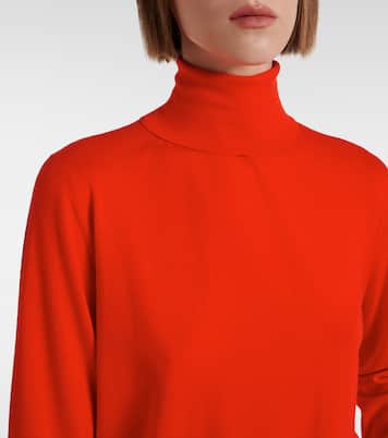 Heva wool jersey turtleneck sweater | The Row