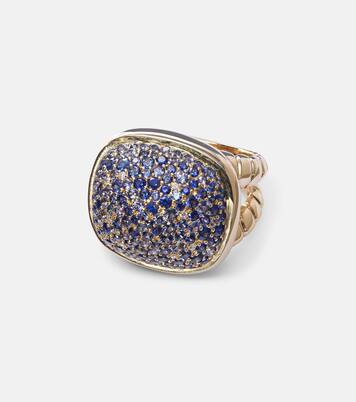 Bague Tigella en or 18 ct, saphirs et diamants | Marina B