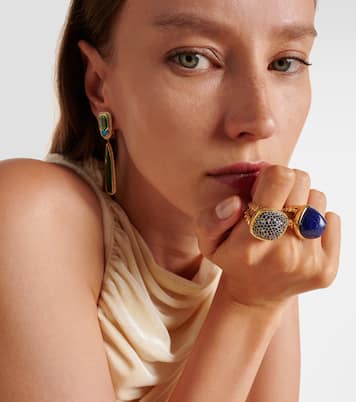 Bague Tigella en or 18 ct, saphirs et diamants | Marina B