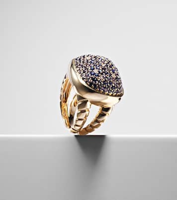 Bague Tigella en or 18 ct, saphirs et diamants | Marina B