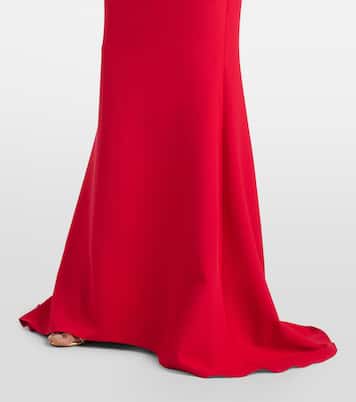 Tanna one-shoulder crêpe gown | Safiyaa