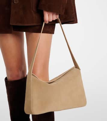 Schultertasche Small aus Veloursleder | Aesther Ekme