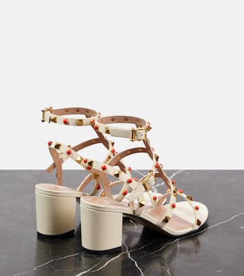 Sandali Rockstud 60 in pelle | Valentino Garavani