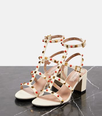 Sandali Rockstud 60 in pelle | Valentino Garavani