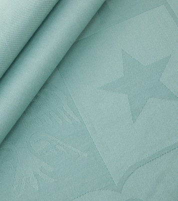بطانية من الجاكار القطني Crest | Loro Piana