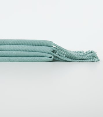 بطانية من الجاكار القطني Crest | Loro Piana