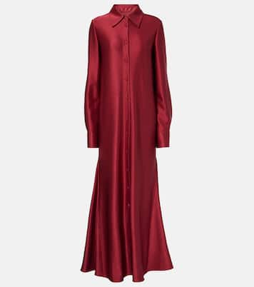 Abito chemisier in raso | Jil Sander