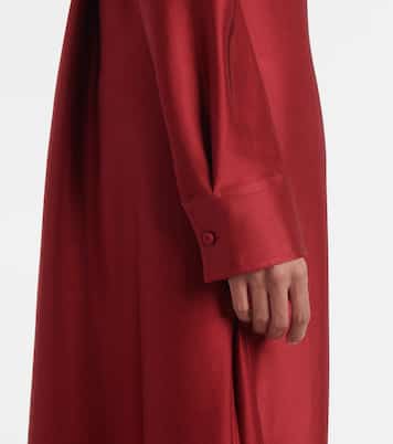 Abito chemisier in raso | Jil Sander