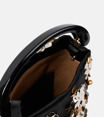 Sac à bandoulière en satin à sequins | Dries Van Noten