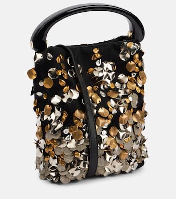 Sac à bandoulière en satin à sequins | Dries Van Noten