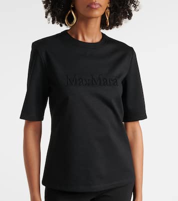 T-shirt Peter in lana con logo | Max Mara