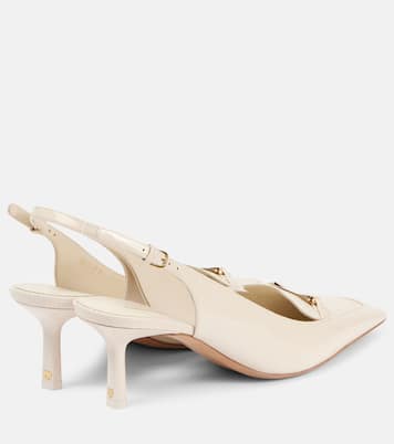 Slingback-Pumps Dilli aus Lackleder | Ferragamo