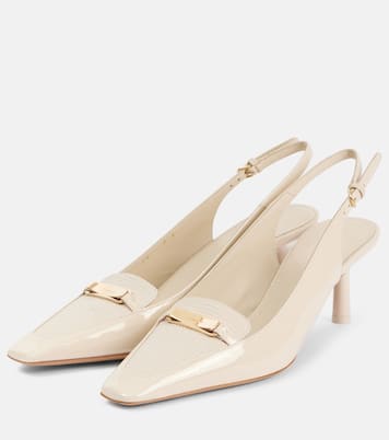 Slingback-Pumps Dilli aus Lackleder | Ferragamo